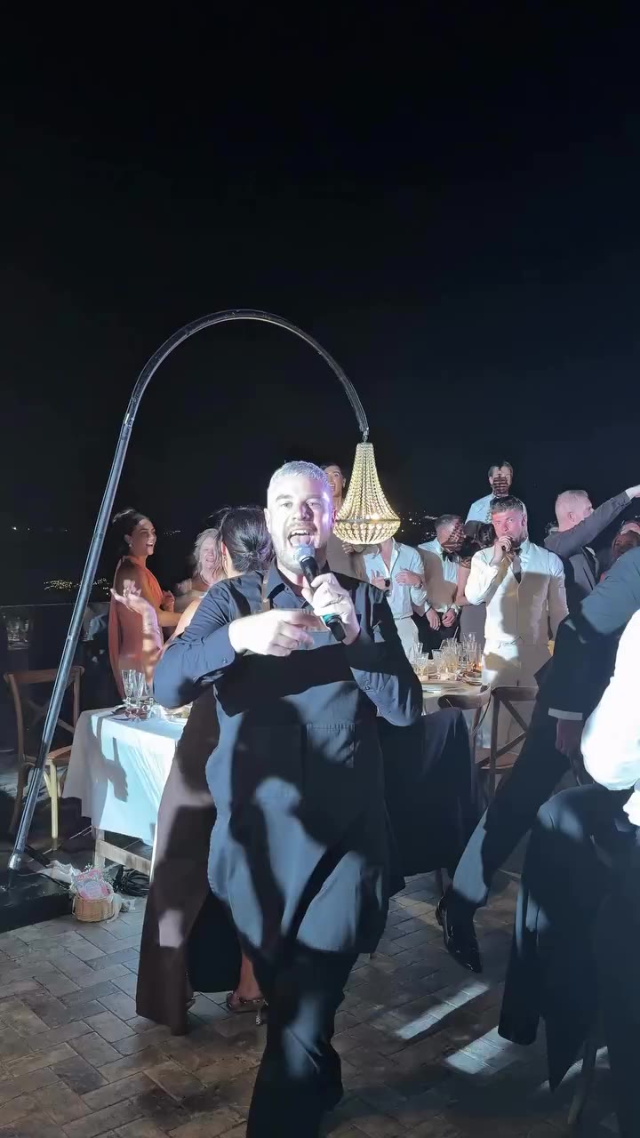 24 hours in Mykonos, vibes were 10/10 at @kiaclarke & @sol06 wedding…