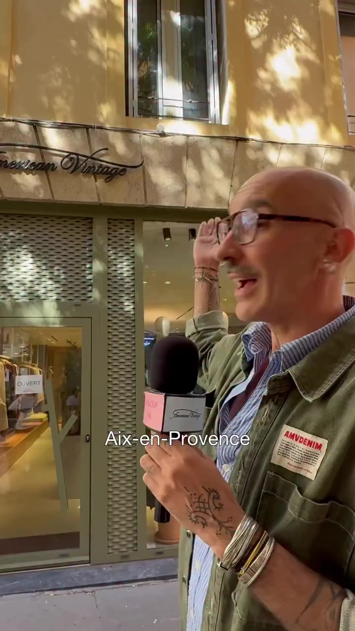 BONJOUR AIX MEN 💚 Alex, Store Manager of our Aix-en-Provence store, takes you…