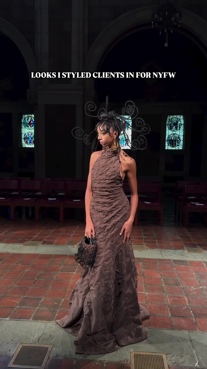 Styling work this season with @kayratheodore & @mahogany.amour this #nyfw…