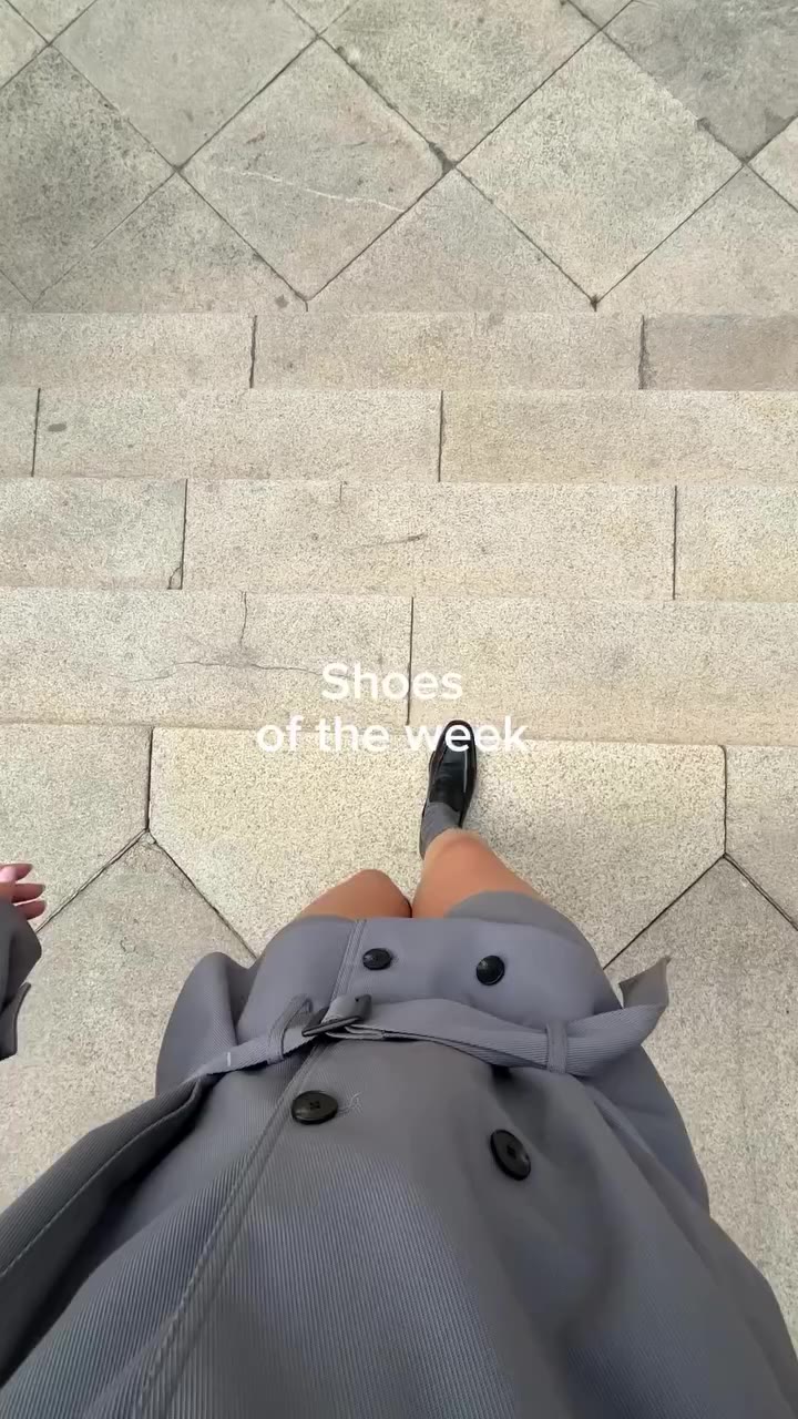 Shoes rotation for city moments 🏙️