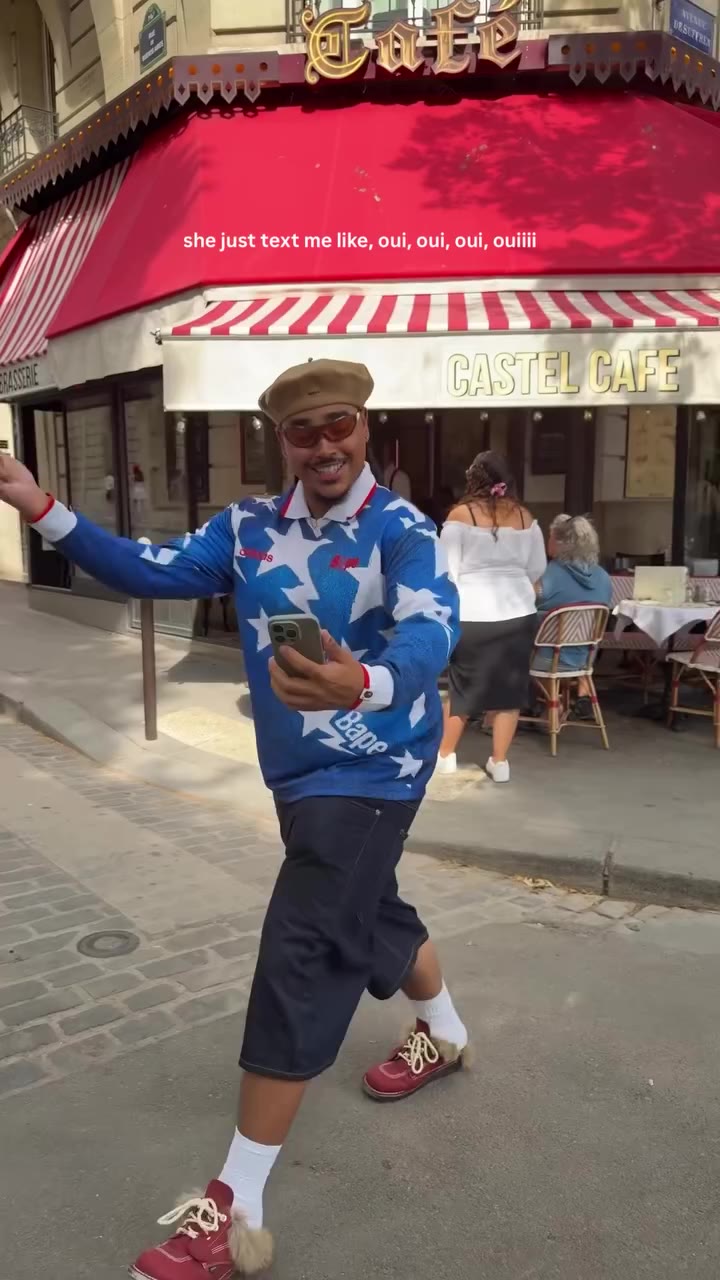 We in Paris like 200 deep!!🇫🇷 #paris #fitcheck #explorepage