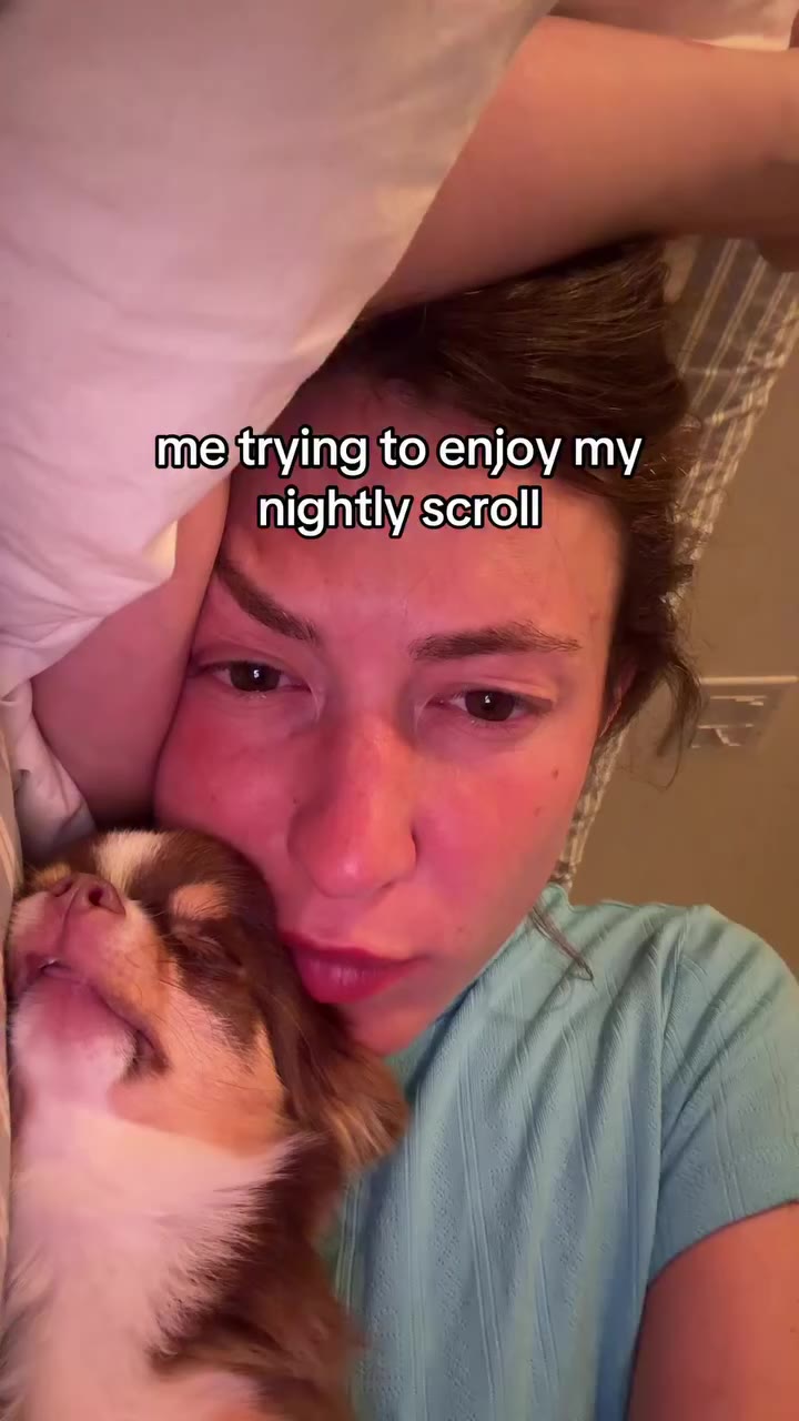 and then he starts snoring