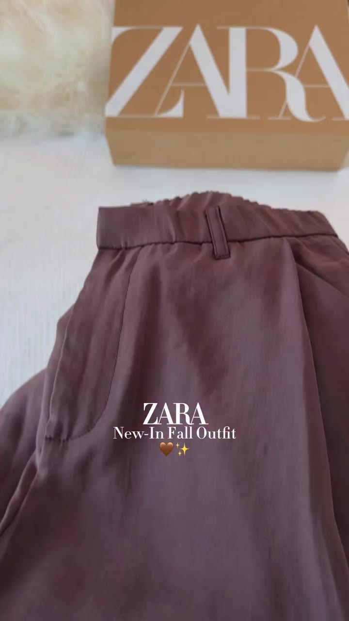 ZARA NEW-IN FALL OUTFIT INSPO🤎✨ comment “SHOP” and I’ll send you a DM with…