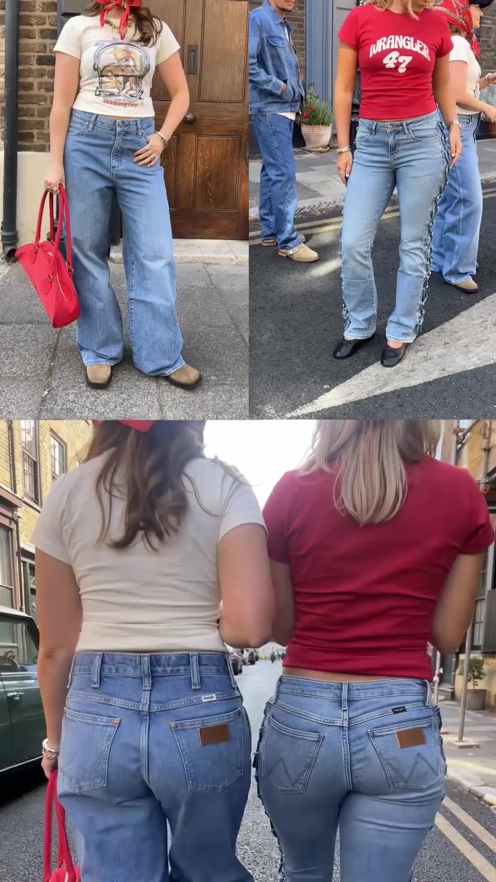 Double the denim, twice the inspiration. Which fit is your fave? #wranglereurope