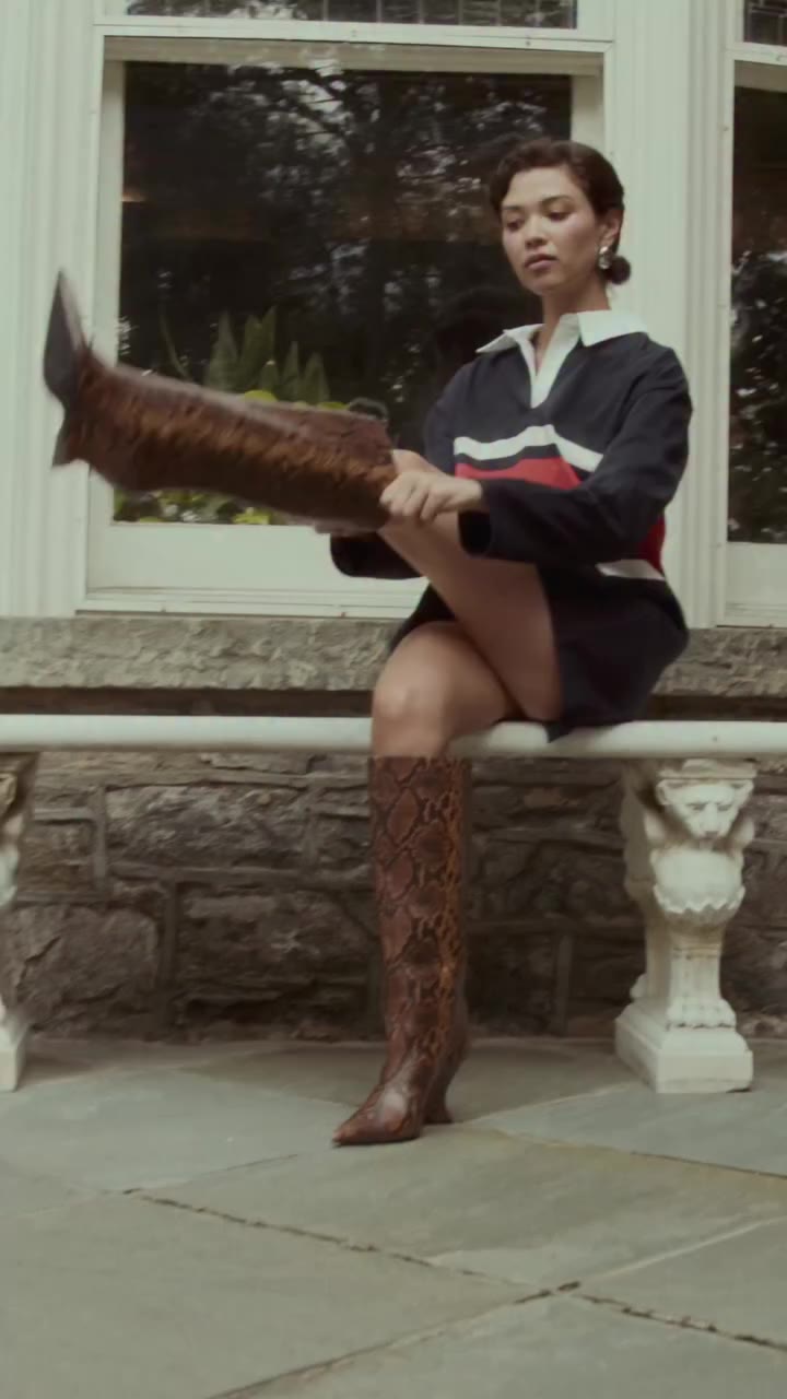 A heel worth studying, a boot worth wearing.