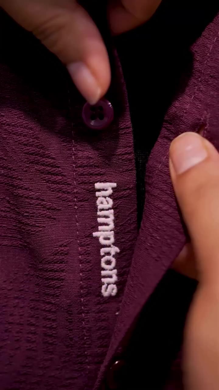 Don’t miss out on the details! Fabric is the real deal here