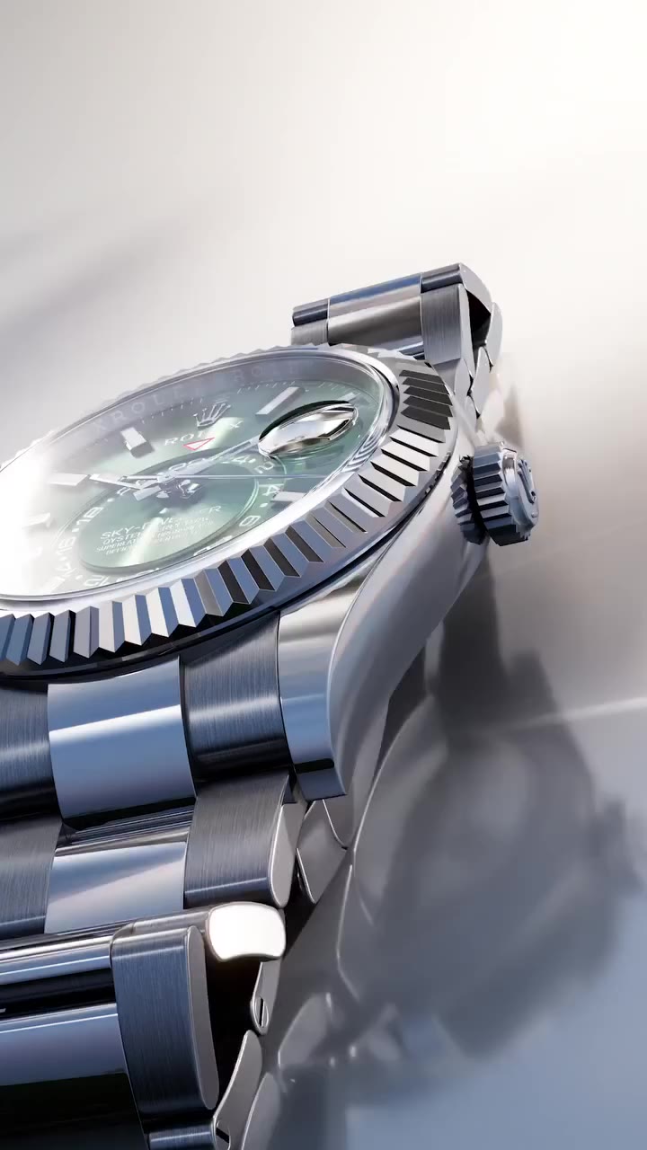 The @‌Rolex Sky-Dweller. Ascending to a second home above the clouds. Flying…