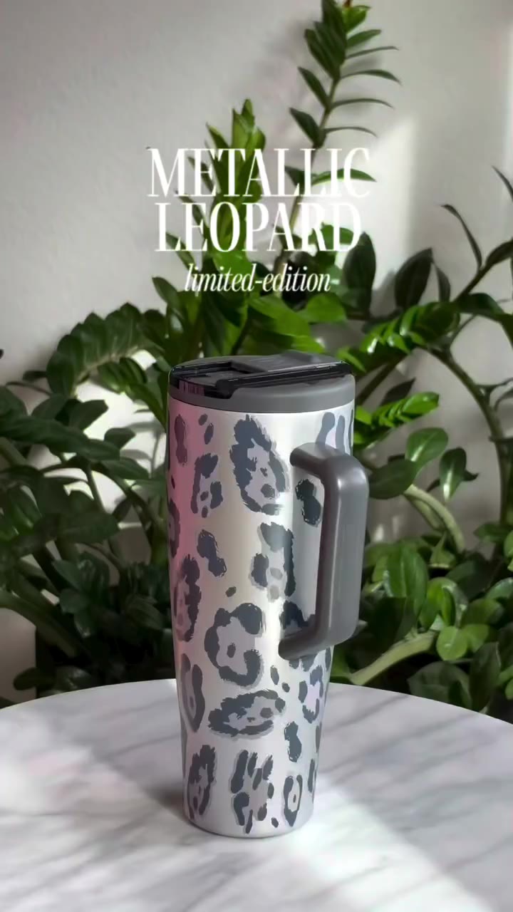 Unleash your wild side ✨ Introducing Metallic Leopard – a stunning silver…