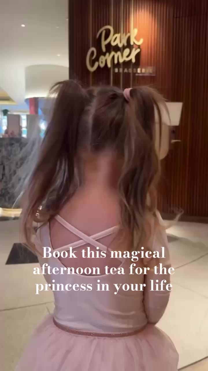 Head to the London Hilton Park Lane to enjoy a magical princess afternoon tea…