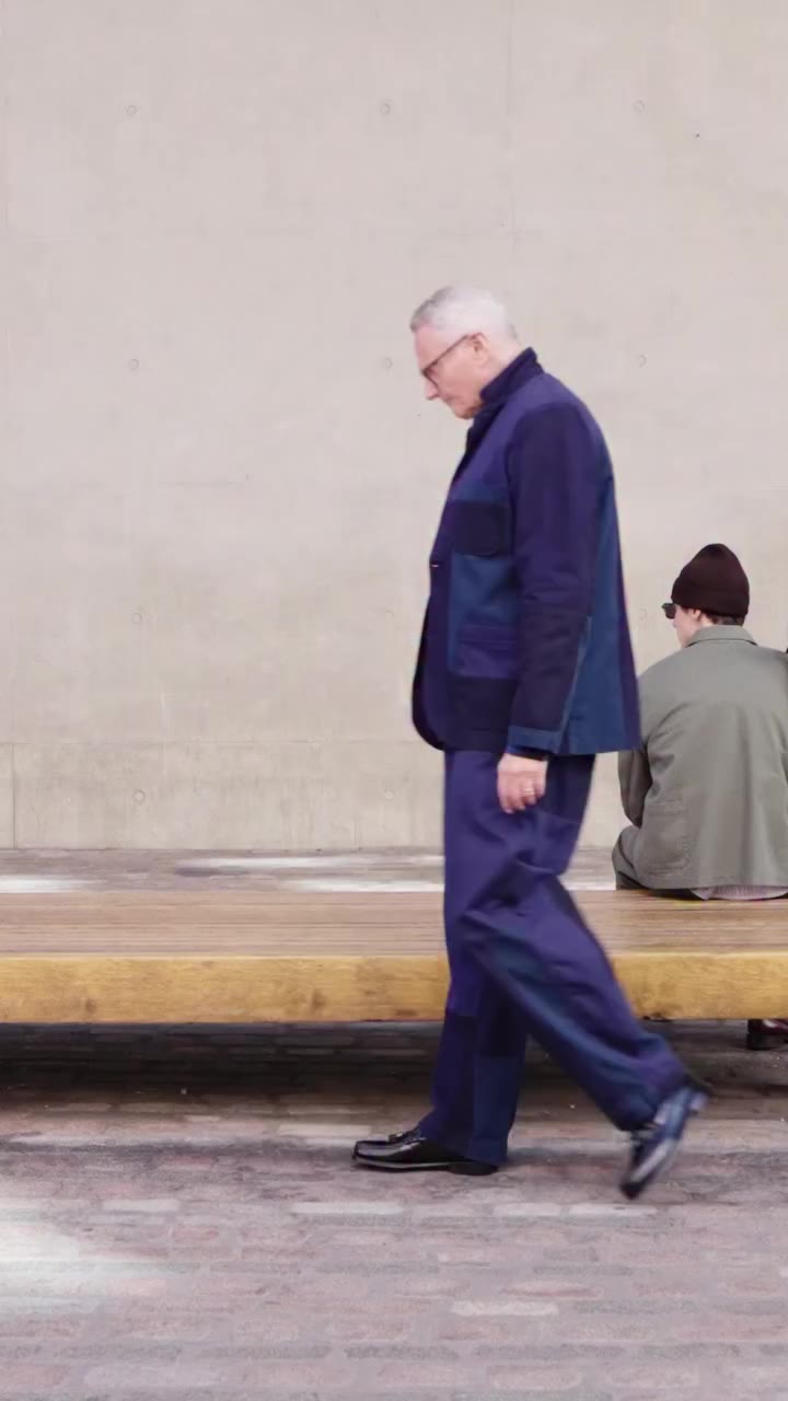 Suiting in motion.⁠ ⁠ #UniversalWorks #AW26