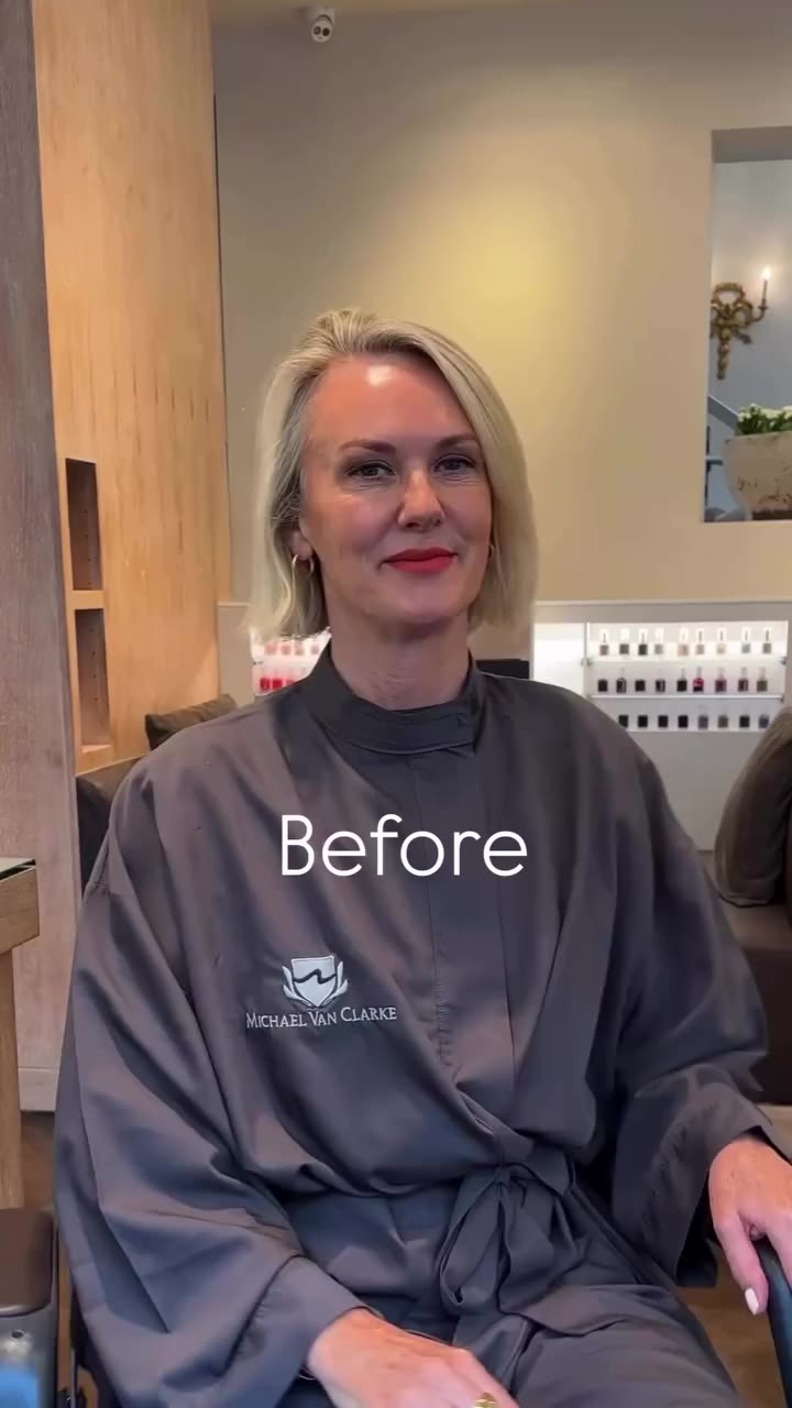 New hair! A short textured blonde bob haircut 💇 I love a visit to my…