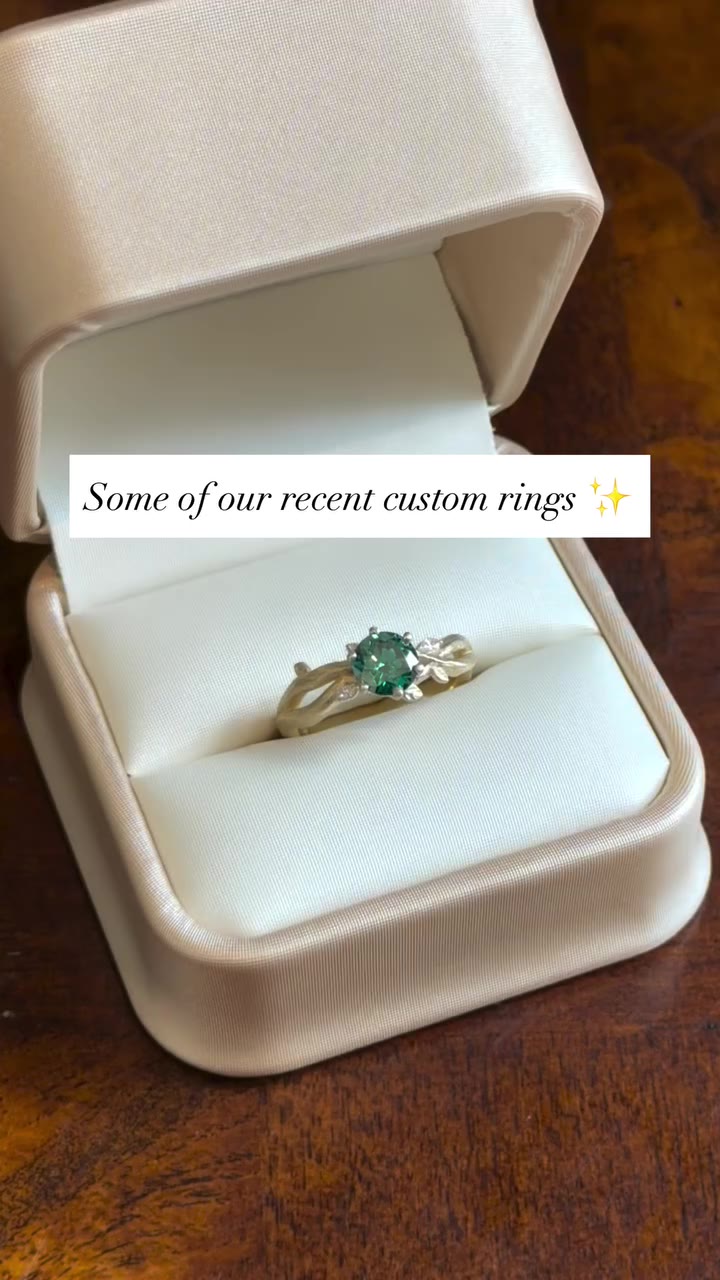 Made just for you. 💍✨ Bring your dream ring to life with a custom design from…