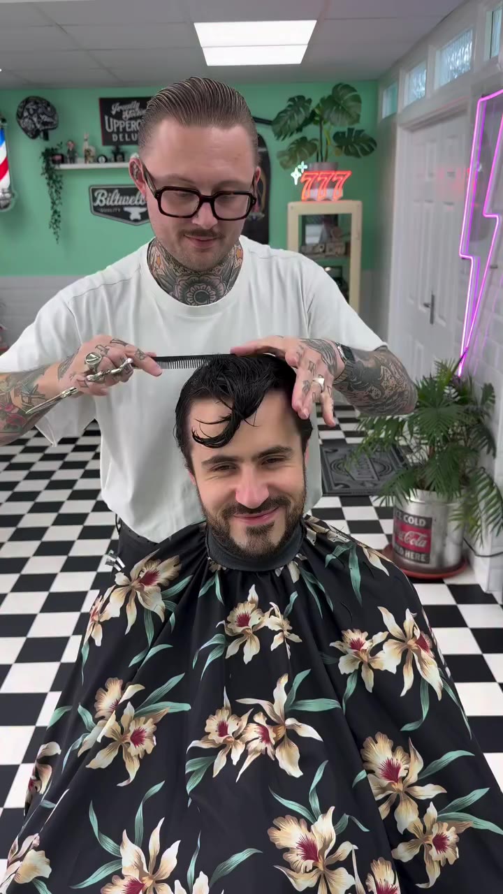 i spent my early years cutting hair. took a while to start cutting shapes 💈✨…