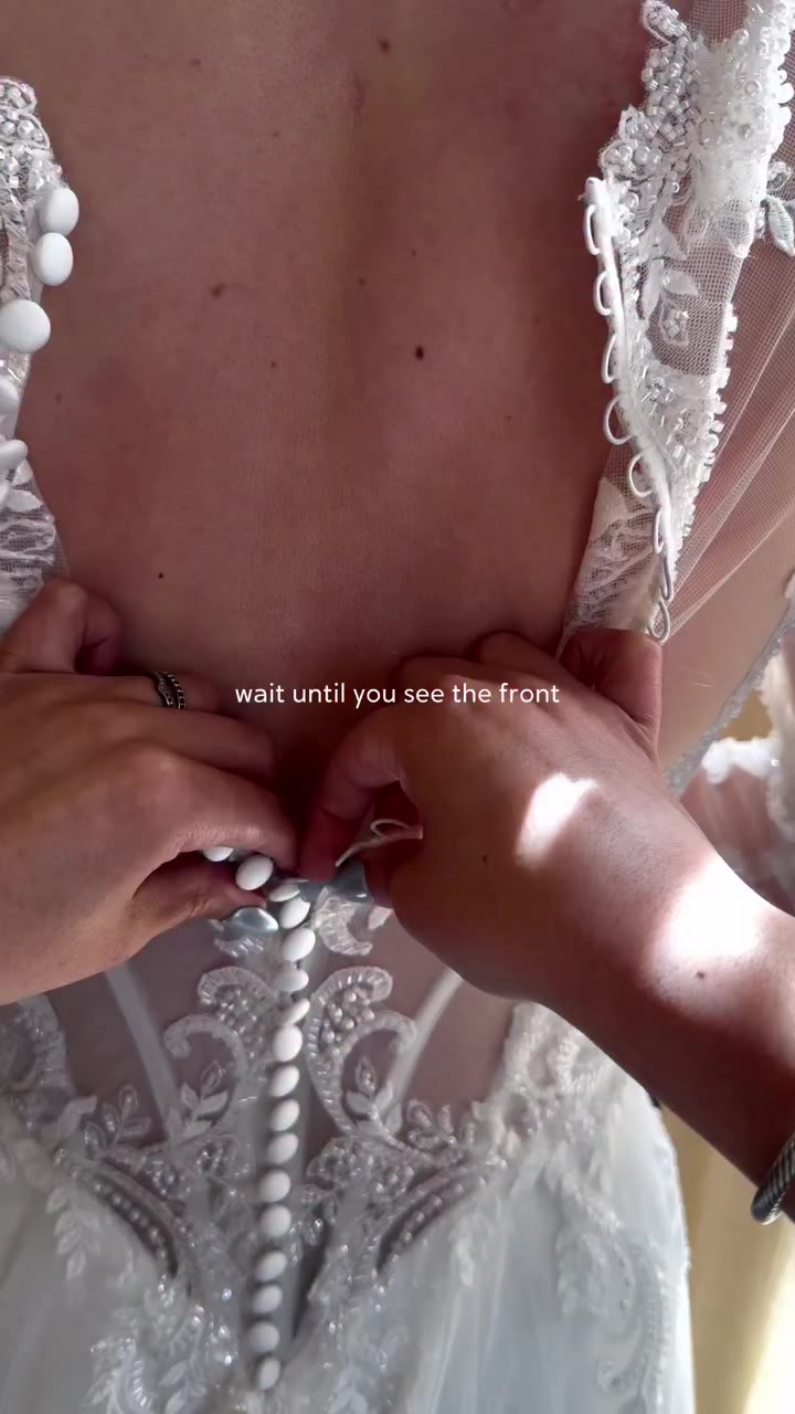 Pure bridal artistry from every angle 🤍 Could Style D4577 be your dream…