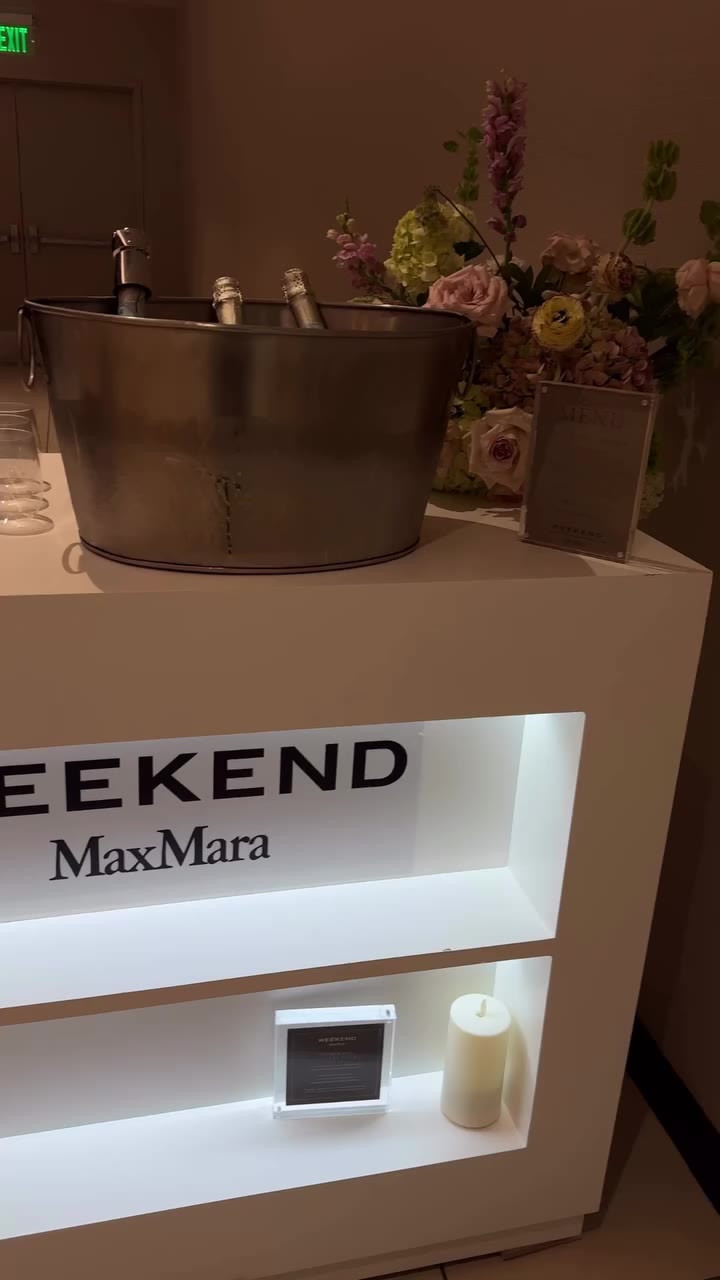 A look back at an evening with Weekend MaxMara. We welcomed guests to The P.S…