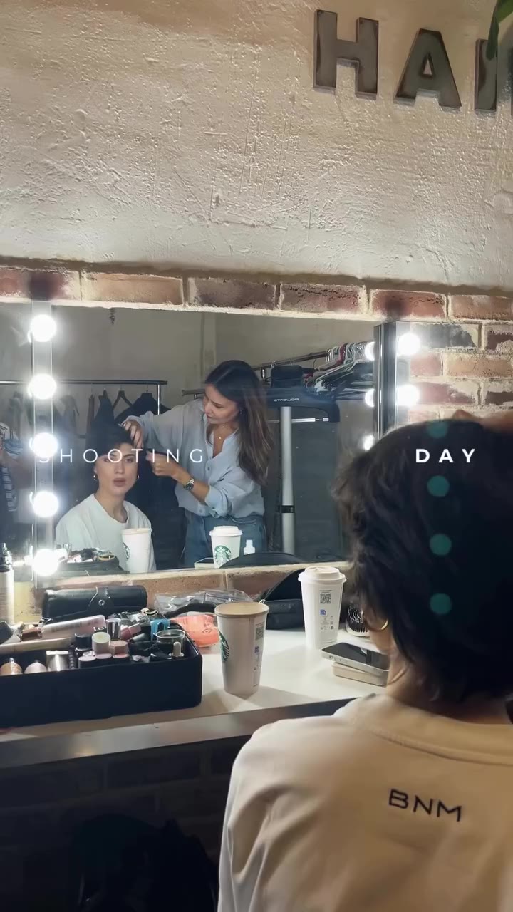The making of the new collection. A little glimpse into our latest BLANAM…