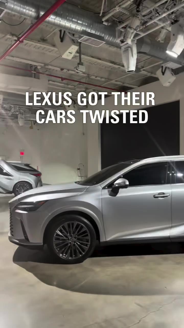 @mschf took two @lexususa models and literally bent them out of shape. For its…
