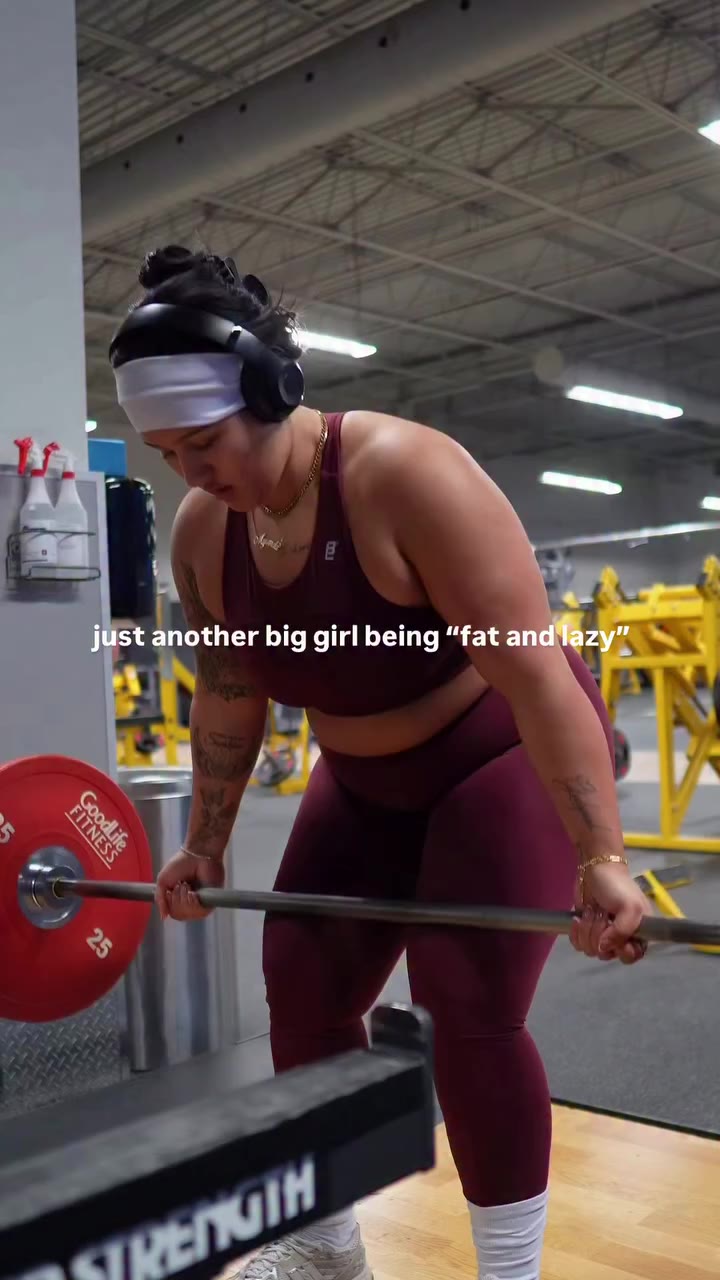 Just another big girl being “fat and lazy” 😜 I think the narrative that…