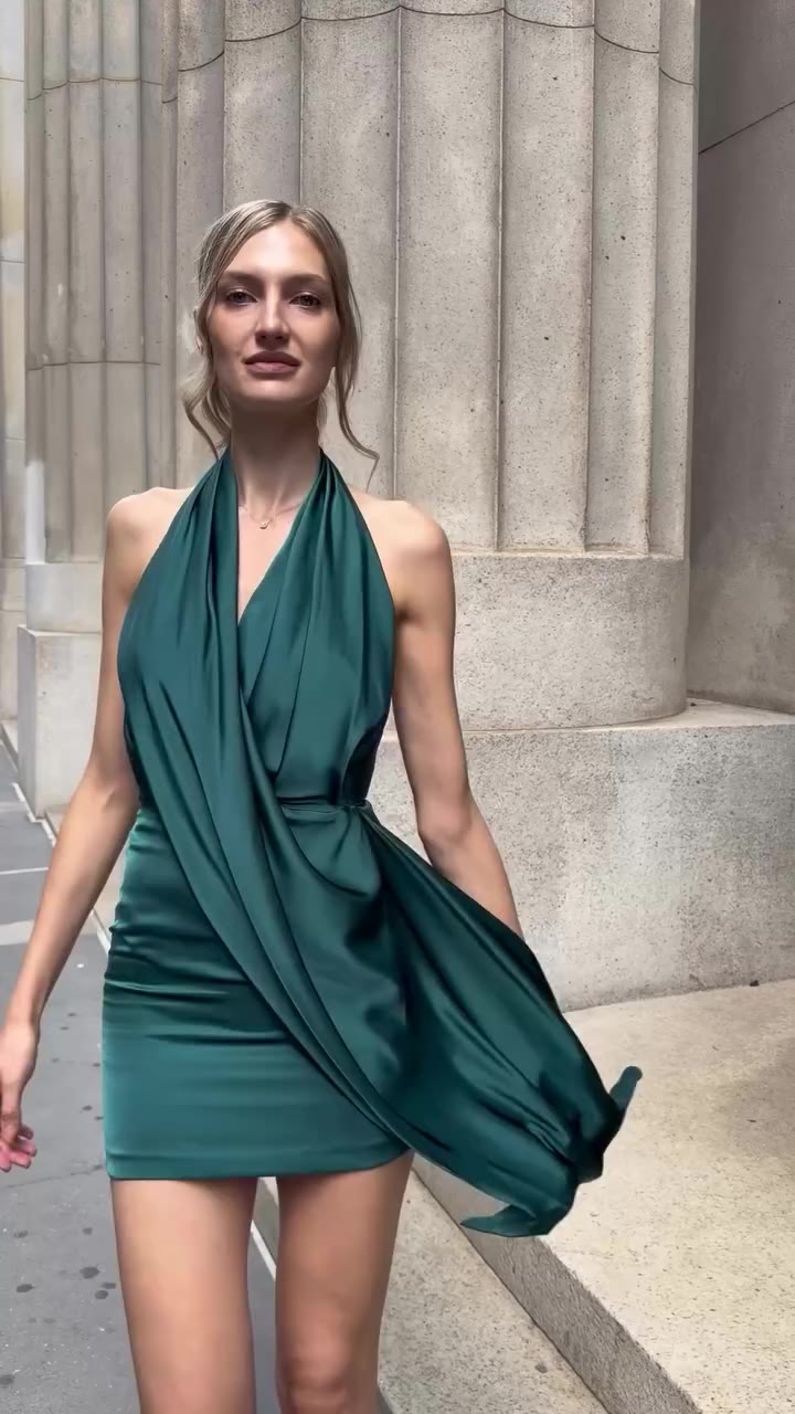 @simonaandrejic in three different looks, proving a great dress can take you…