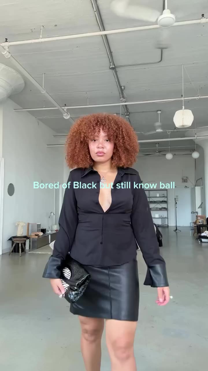 I’m bored of black!!! But that doesn’t mean I dont still wear it. My best…