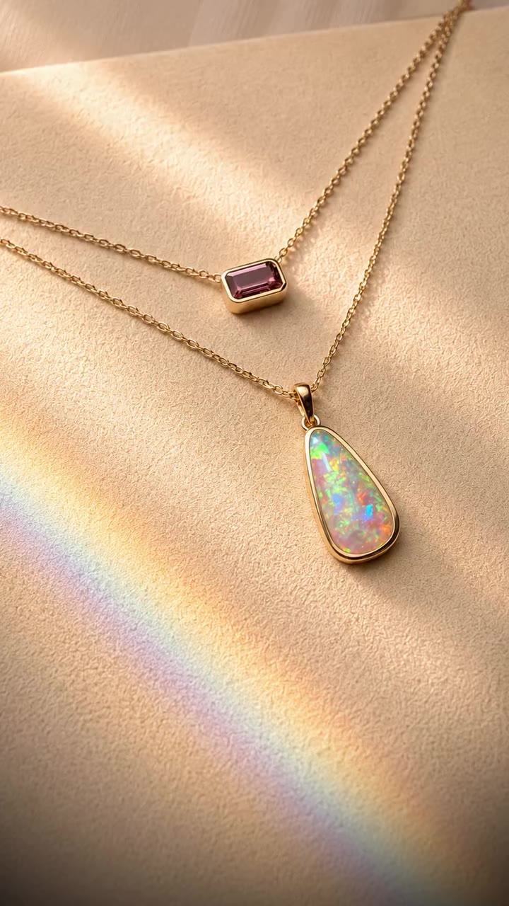A little preview of what happens when light, color + one-of-a-kind gemstones…