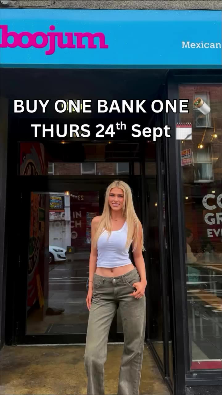 STUDENTS 👀 @boojummex’s Buy One Bank One is back! Grab any main with your…