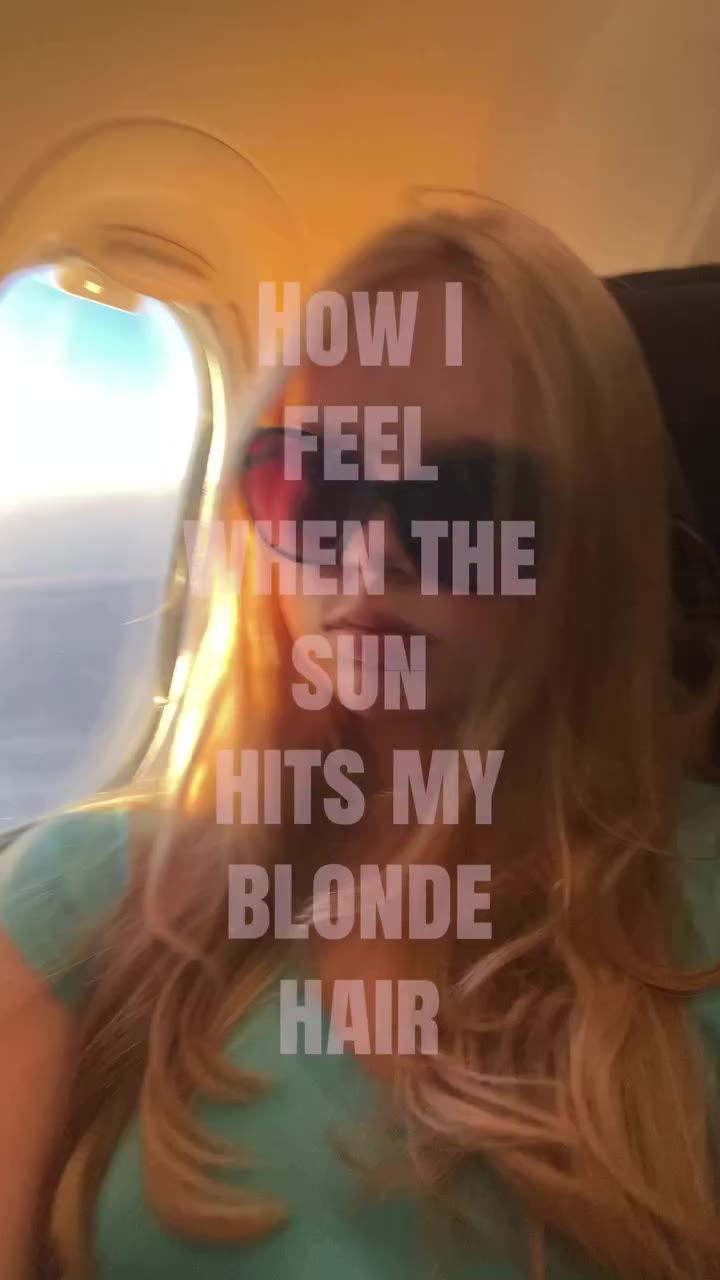 Golden hour #hair #blond #blowout #pretty #fyp