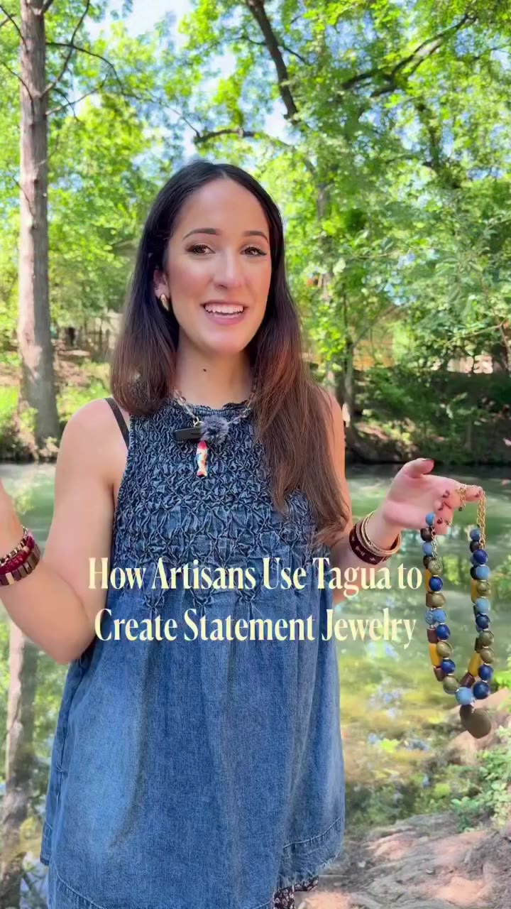 Let’s talk tagua! Beatriz, our Product Line Manager, shares how artisans in…