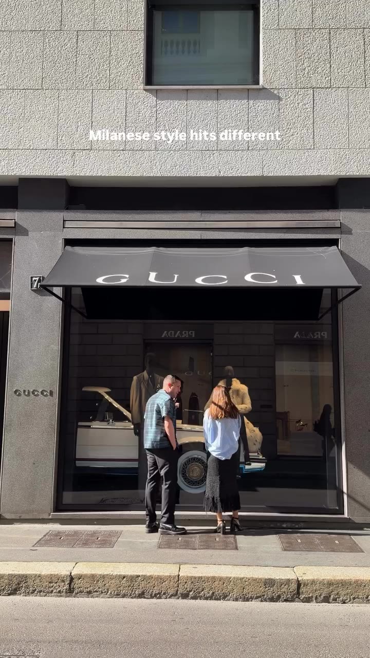 Milan speaks the language of fashion 🤌🏽