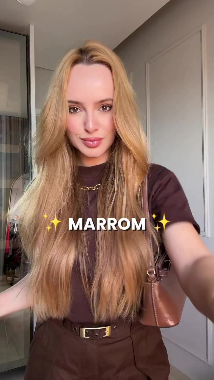 Aumenta o som e entenda o porque marrom é nossa cor favorita 🤎 XOXO