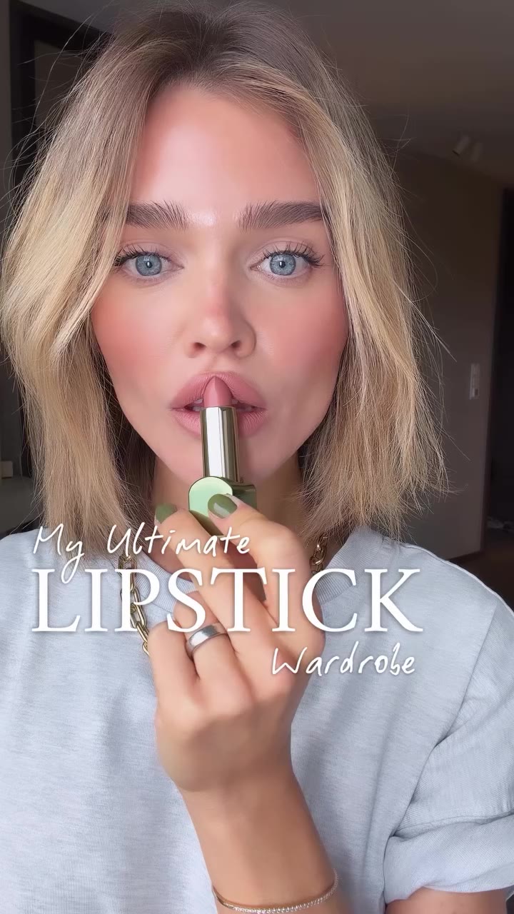 Ad. Lipstick Wardrobe? The Satin Signature from @bobbeaute in four shades…