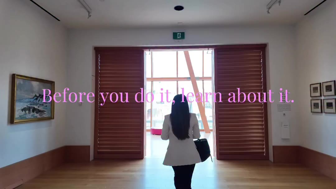 Girls we need to educate ourselves before doing anything! So come with me to…