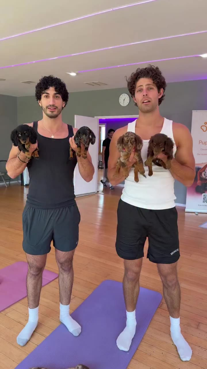 Not putting any of these back 🤷‍♂️ #puppyyoga