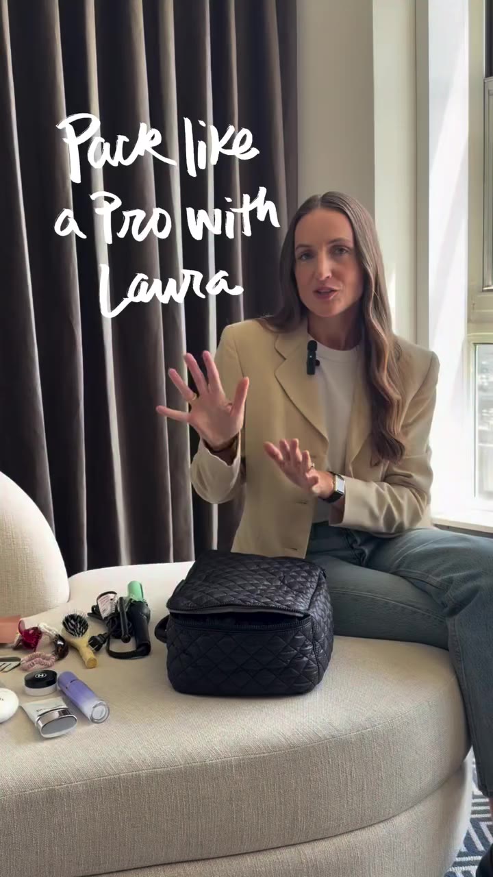 See how Laura fits a long trip into one bag