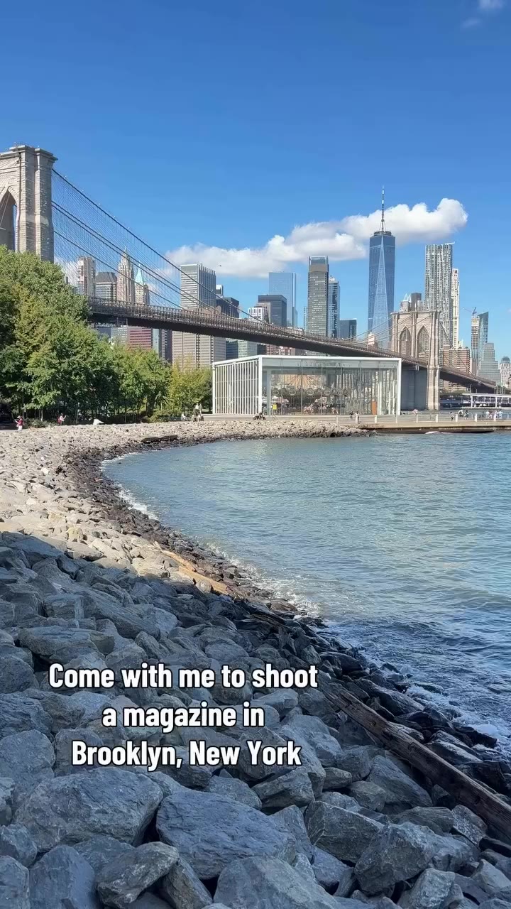 BTS magazine shoot with @iamalexmthomas #NYFW #NewYorkFashionWeek #BTS…