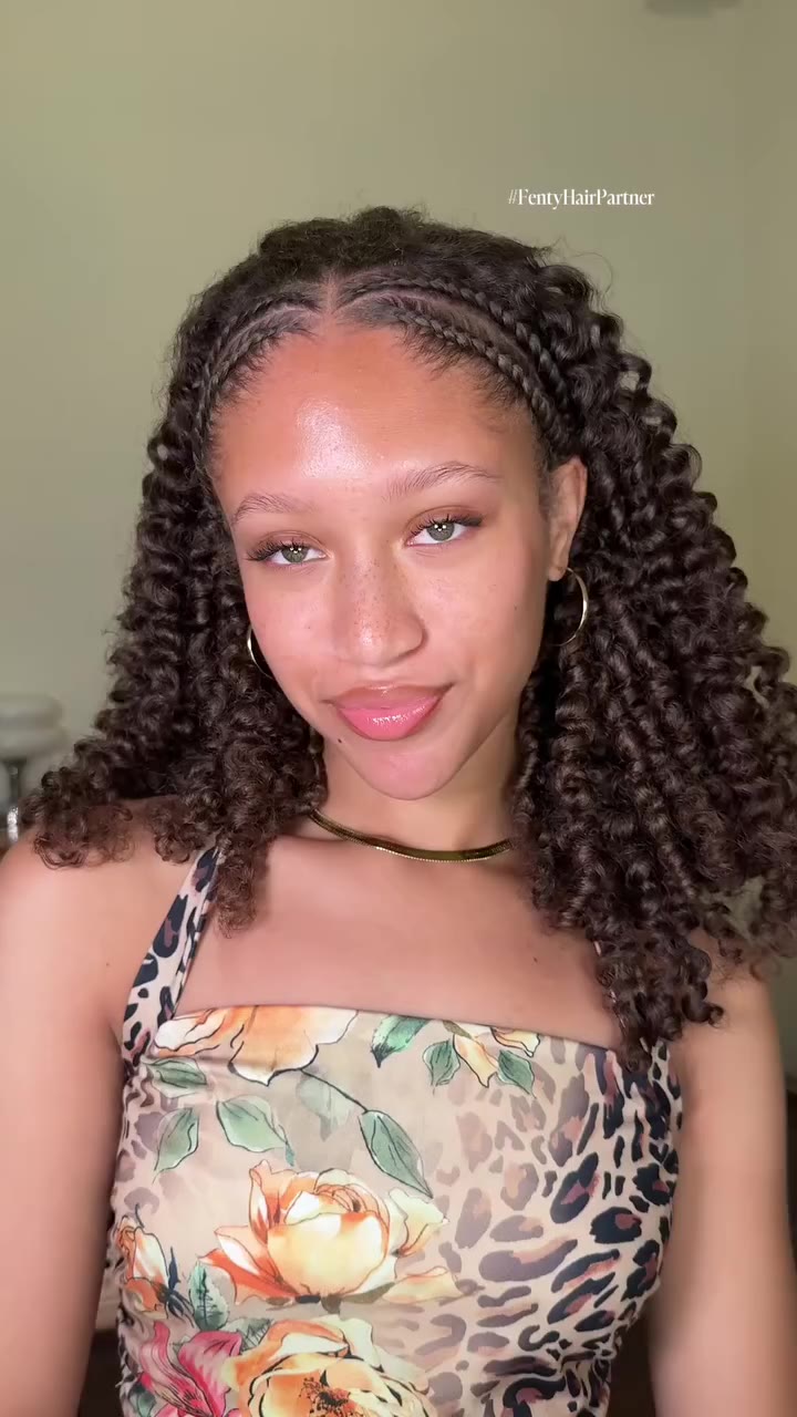 The perfect twist out tutorial your curls will love🩷 Featuring #Fentypartner…