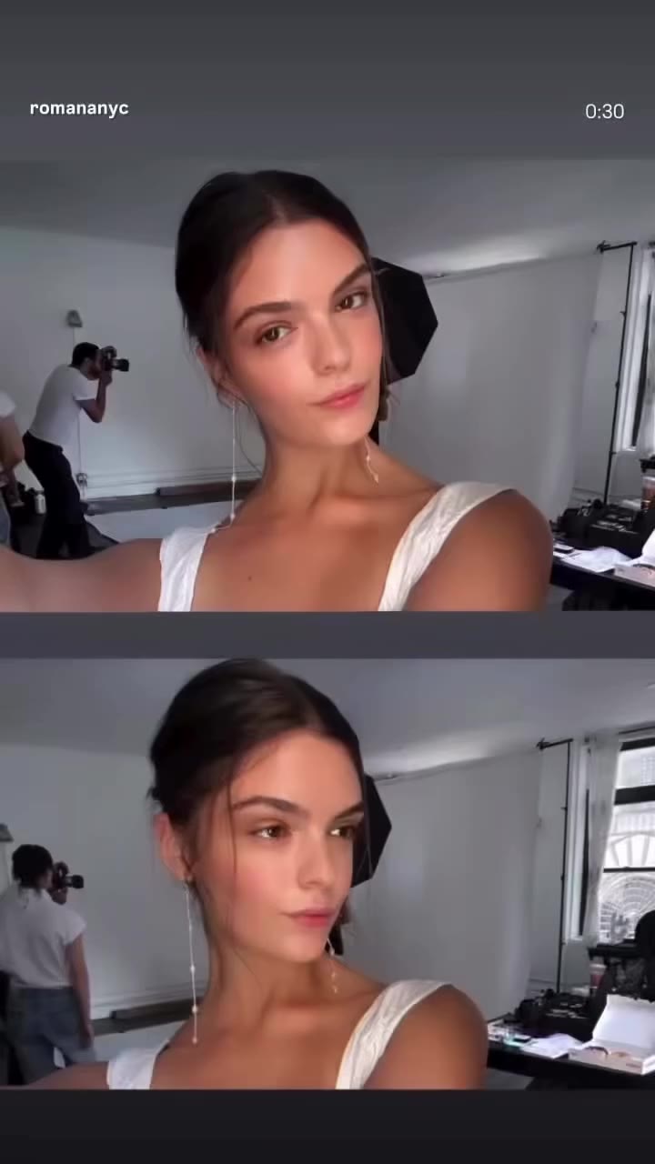 Created an effortless, second-skin beauty look for KUR today soft, refined…