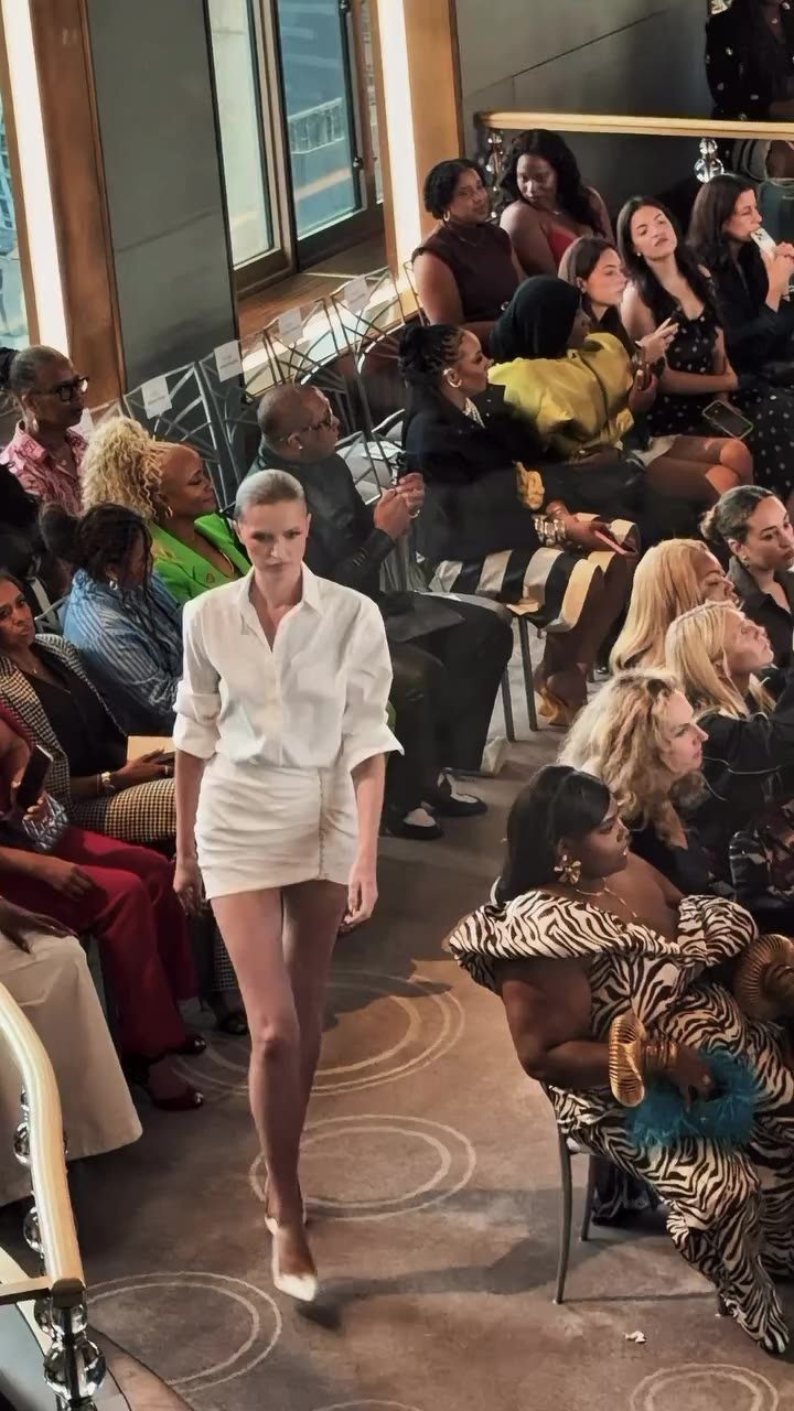 The @sergiohudsoncollection SS27 Runway Show was about showing the reverse…