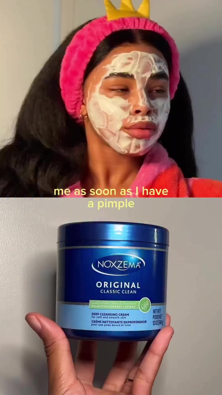 my pimple recovery must-have🧖🏽‍♀️🫧 @noxzema . . . Follow @sheree_denae for…