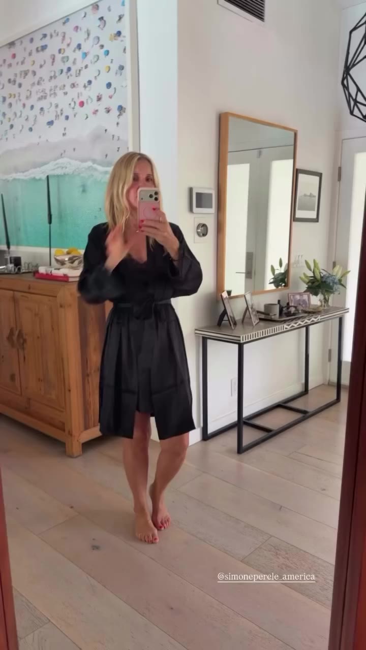Wrapped in silk. ✨ Your evening uniform for slow nights and even slower…