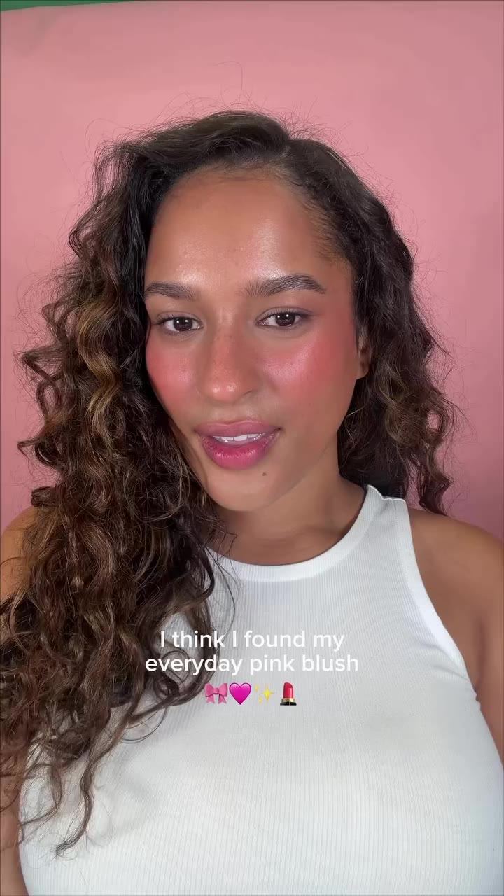 found my everyday pink 🎀 @morphebrushes Cheek Thrills in Blind Date is the…