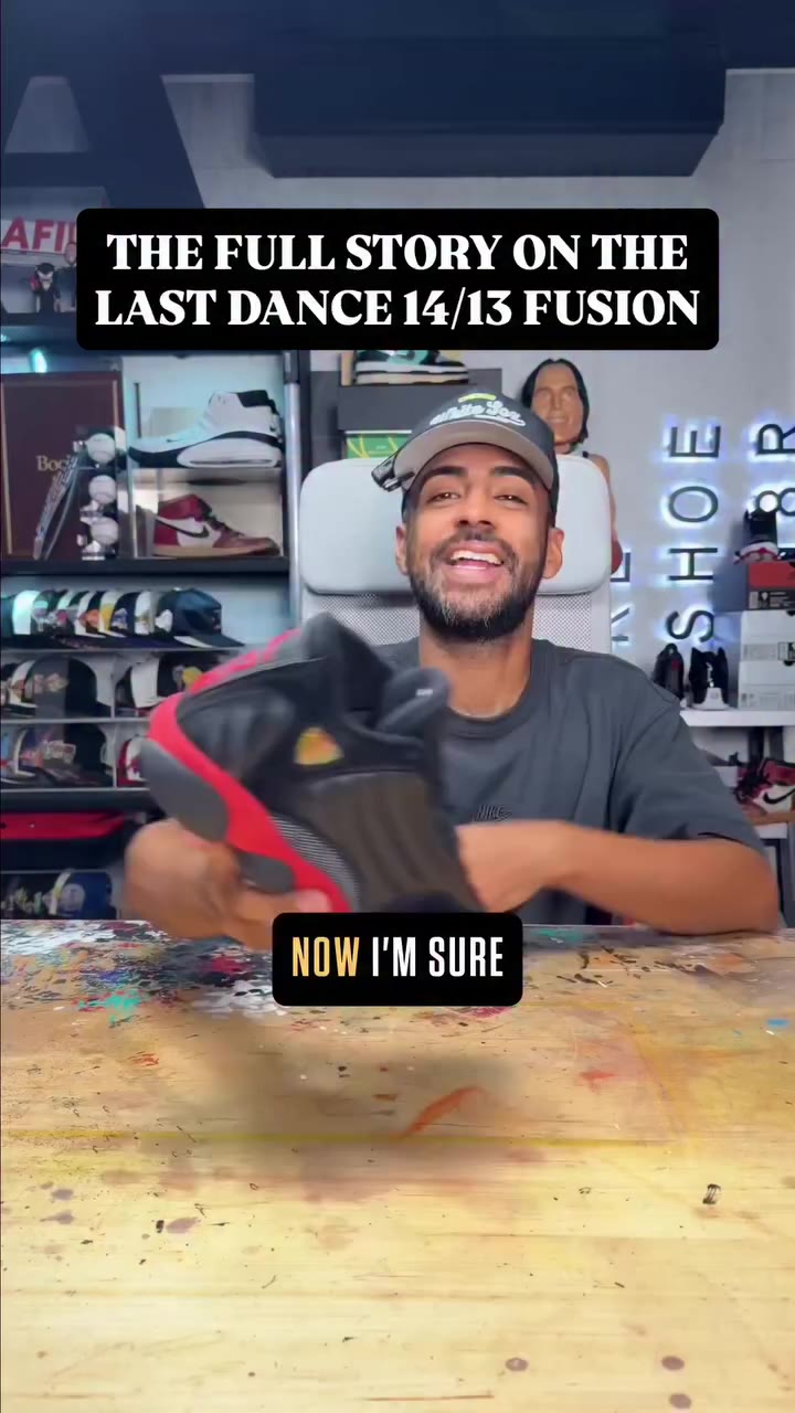 Here’s how Vick Almighty brought the Last Dance Jordan 14/13 Fusion to life…