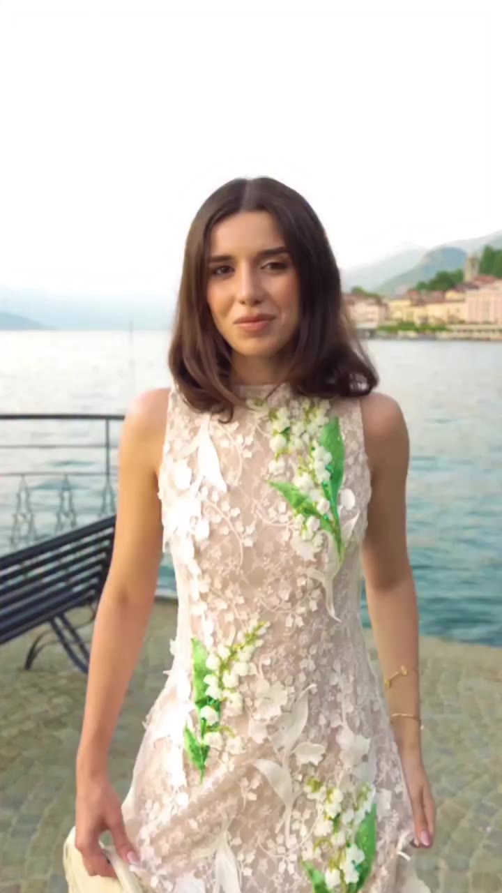 Postcards from Italy. @katie.one captured in the Matinée collection. #leolin…