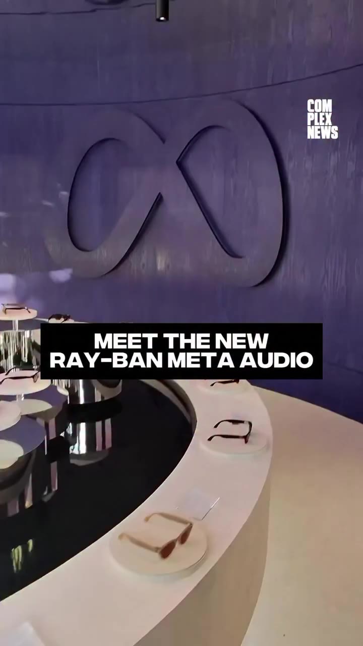 Nah, these are built DIFFERENT 🔥 Meet Ray-Ban Audio, the brand’s first audio…