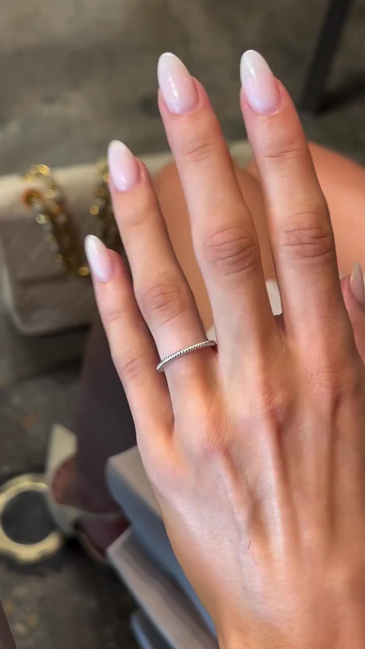 Sometimes the best stacks are a mix of pavé and plain metal 🤍 💎💎💎💎💎 …