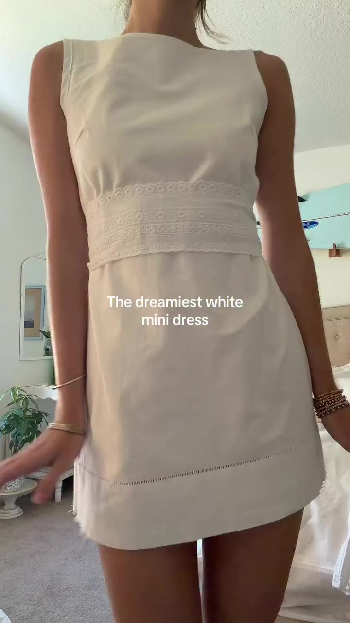 Claire Dress | Blanc Perle 🤍🧺