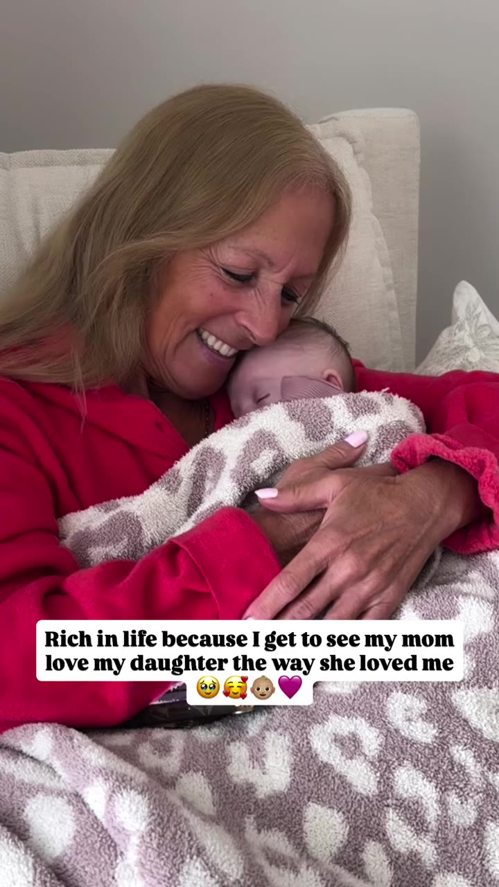 RICH IN LIFE because I get to see my mom love Sophia the way she loved me…