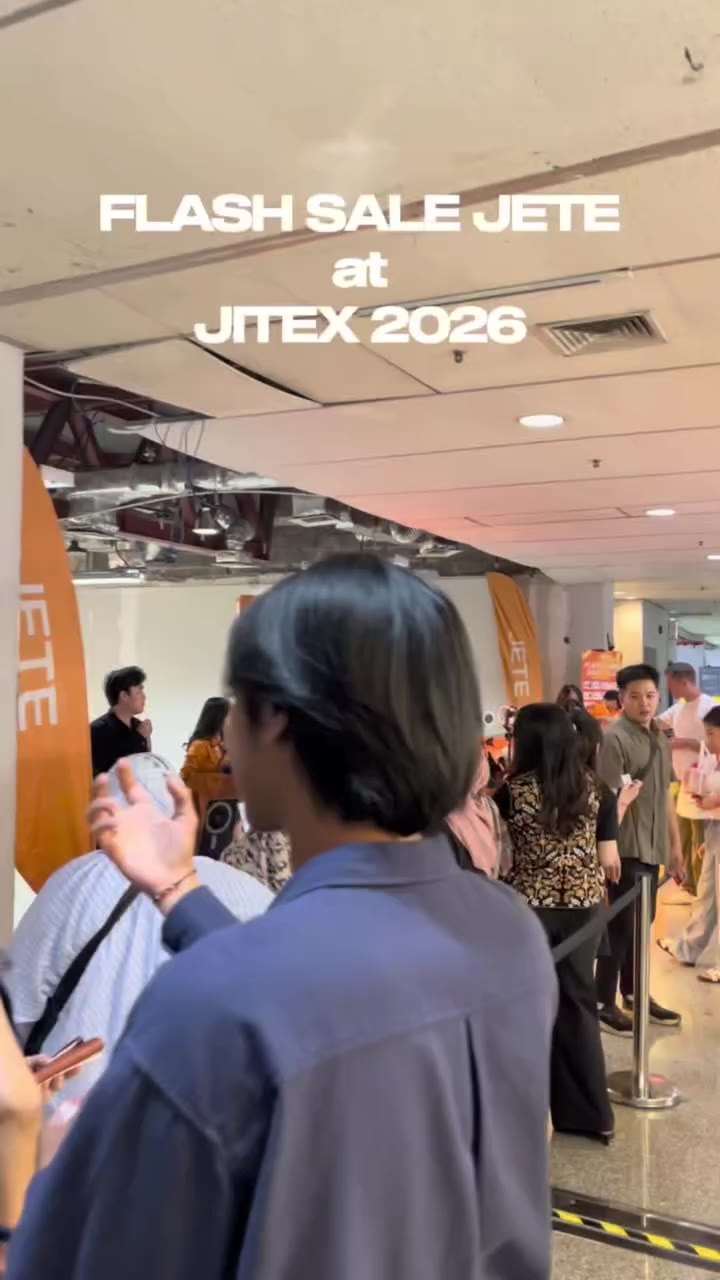 JITEX 2026, FLASH SALE-NYA SE-RAME INI! 🔥👀 Mulai dari seribuan aja bisa…