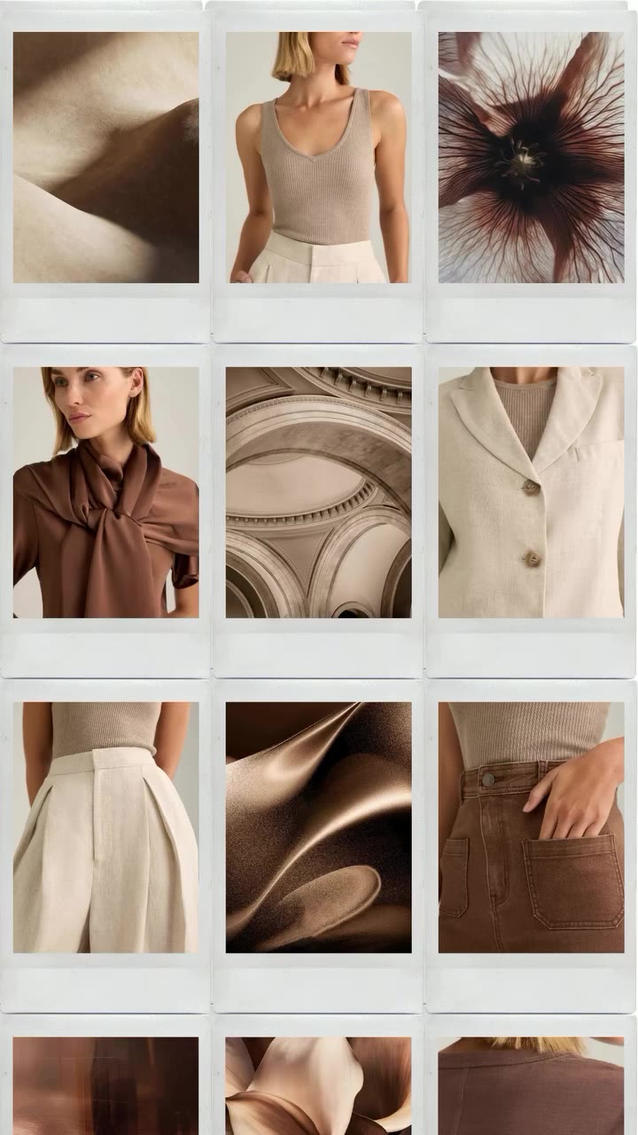 Warm neutrals, softened lines and texture in quiet conversation.