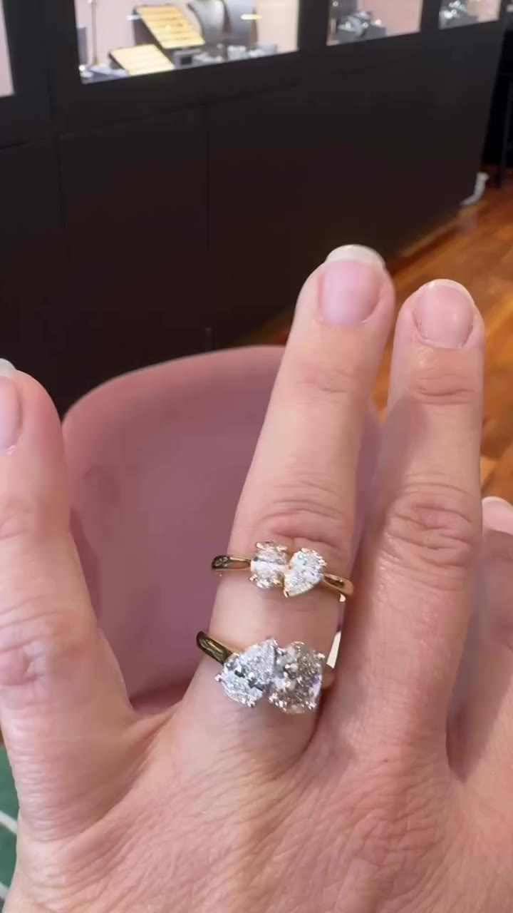 Okayyy… these two Meet our newest rings in store — featuring a gorgeous duo of…